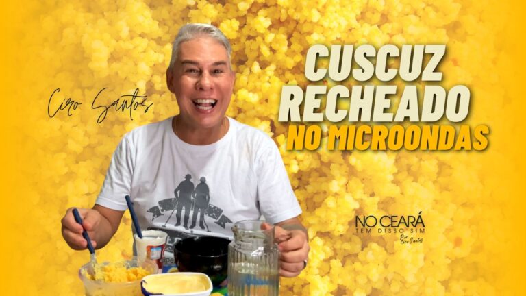 Vídeo: Receita rápida -Cuscuz recheado no Microondas