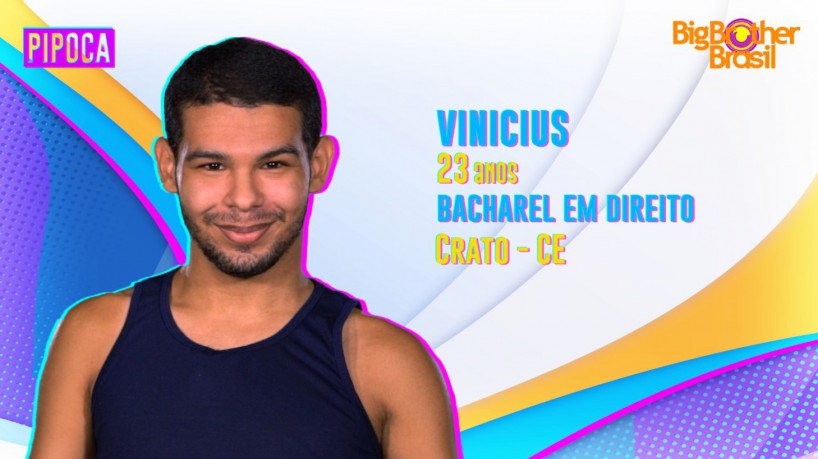 Vinicius é o participante cearense confirmado no BBB 22