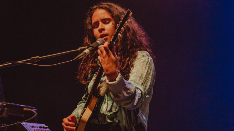 Projeto Mácula, em desenvolvimento no Laboratório de Música, se apresenta durante as Rotas de Criação da Porto Iracema das Artes
