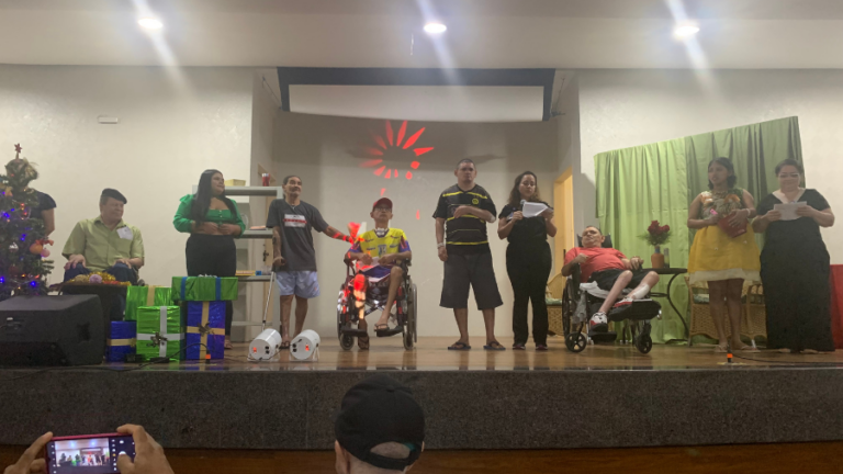 Pacientes da Casa de Cuidados Ceará interpretam peça teatral sobre o Natal