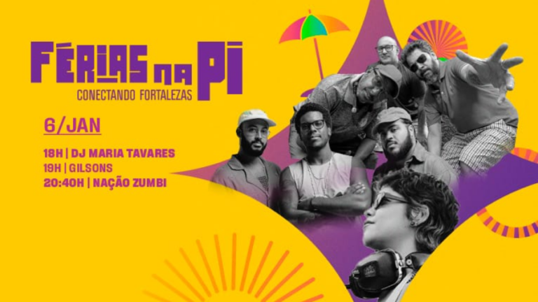 DJ Maria Tavares, Gilsons e Nação Zumbi agitam o segundo dia de shows no Férias na PI