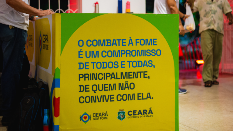 Campanha Ingresso Solidário arrecadou, em 2024, mais de 10 toneladas de alimentos para o Programa Ceará Sem Fome