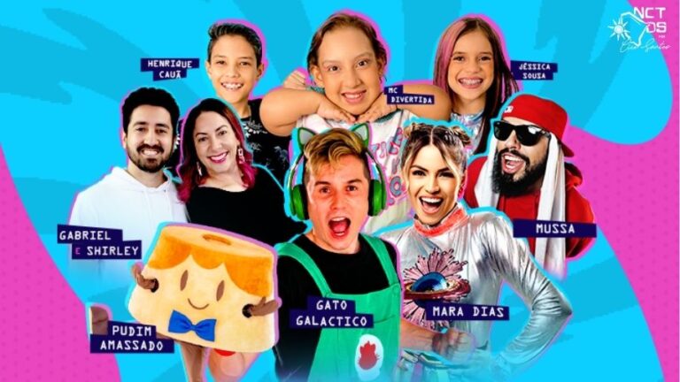 Festival Galáxia Fest Kids traz grandes youtubers do universo infantil ao Teatro RioMar Fortaleza em novembro