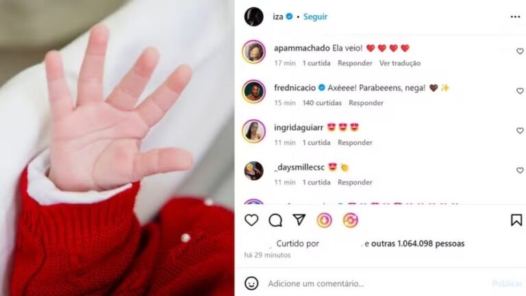 Primeira foto de Nala postada por IZA bate 1 milhão de curtidas em menos de 30 minutos
