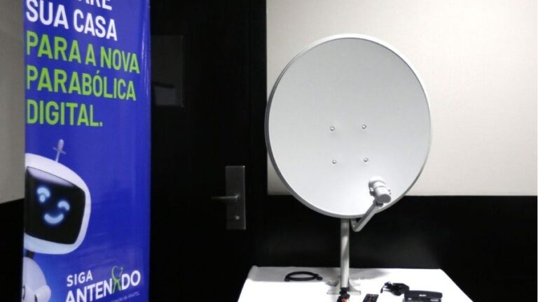 No Ceará, mais 54,6 mil famílias podem receber gratuitamente a nova parabólica digital