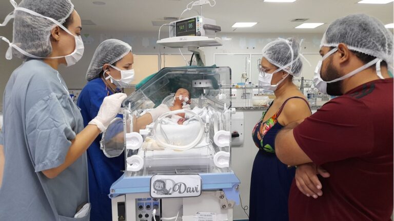 Fonoaudiologia favorece o desenvolvimento de bebês em unidades da Rede Sesa