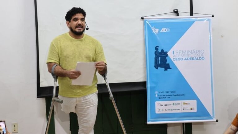A Casa de Saberes Cego Aderaldo promove o II Seminário Acessibilidade Cego Aderaldo, em Quixadá