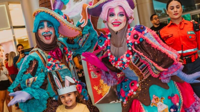 A magia da Páscoa invade o Shopping Parangaba!