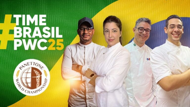 Cearense Brunno Malheiros lidera equipe brasileira que participa, pela primeira vez, da “Panettone World Championship” na Itália