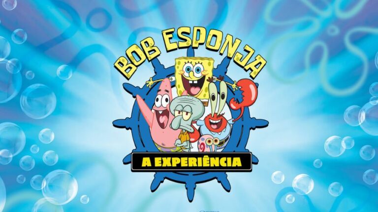 Exposição que celebra os 25 anos de Bob Esponja chega ao Iguatemi Bosque