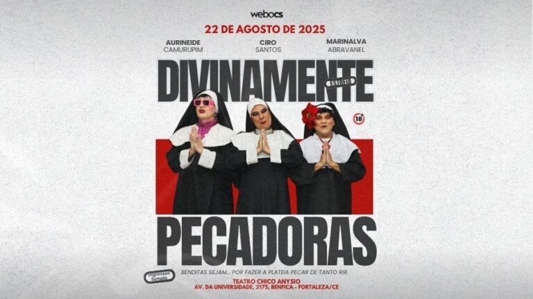DIVINAMENTE PECADORAS: Um show de humor tão gostoso que devia ser proibido (e é: +18).