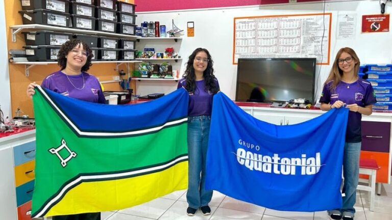 Grupo Equatorial apoia primeira equipe feminina de robótica do Brasil em competição mundial na Coreia do Sul