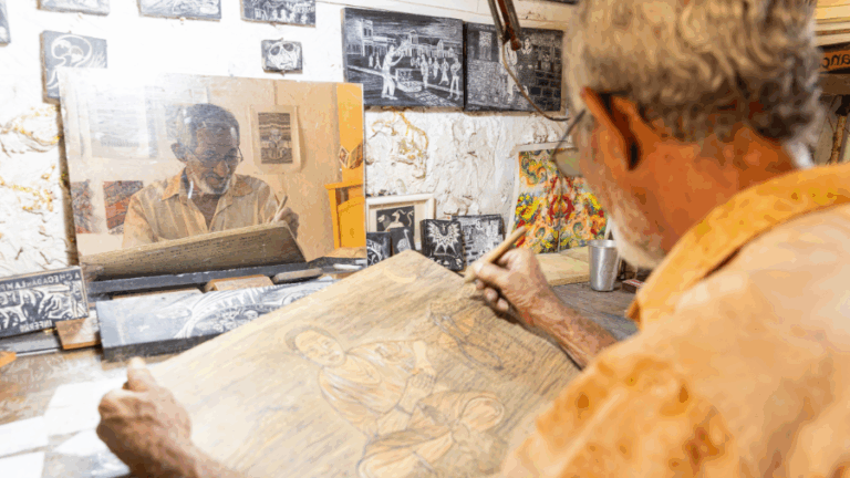 Casa de Saberes Cego Aderaldo abre inscriçõespara oficina: “Arte e Memória na Xilogravura” com Mestre da Cultura Stênio Diniz