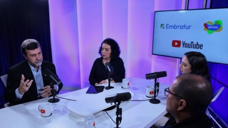 Embratur e YouTube fecham acordo para impulsionar turismo internacional com criadores de conteúdo