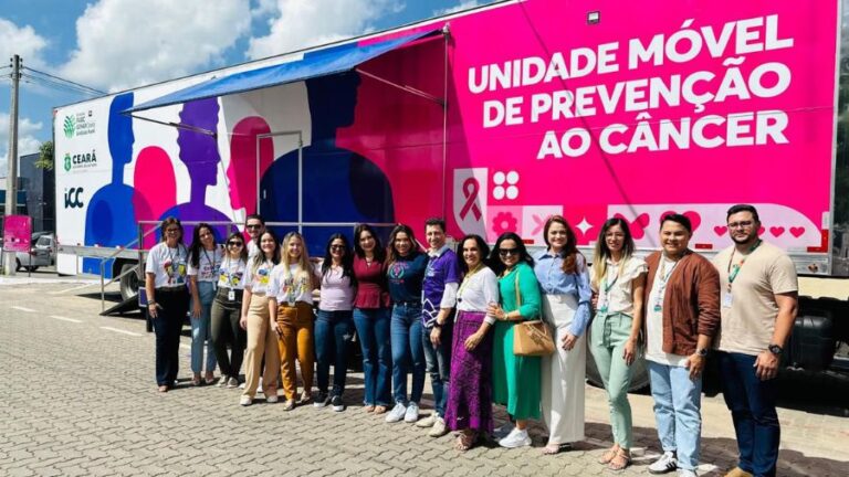 Grupo Mulheres do Brasil leva carreta de prevenção ao câncer e serviços de saúde a São Luís do Curu
