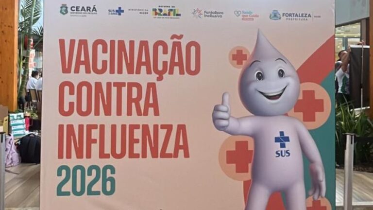 Iguatemi Bosque recebe ação de vacinação contra gripe entre os dias 23 e 29 de maio, em Fortaleza