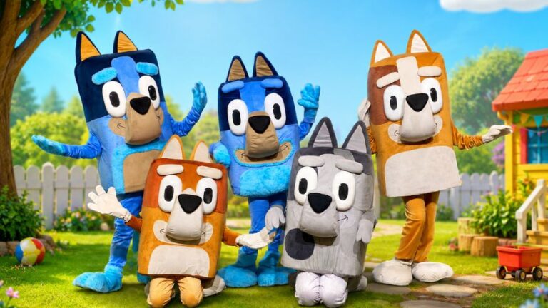 Espetáculo infantil de Bluey e Bingo anima programação do Grand Shopping neste domingo (24)