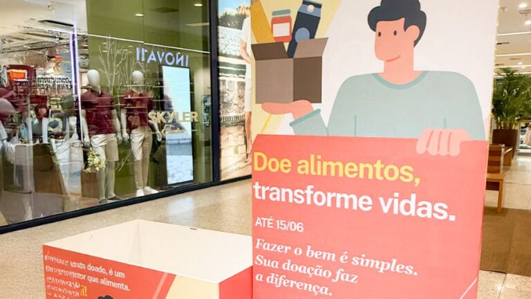Shopping Parangaba recebe campanha de arrecadação de alimentos